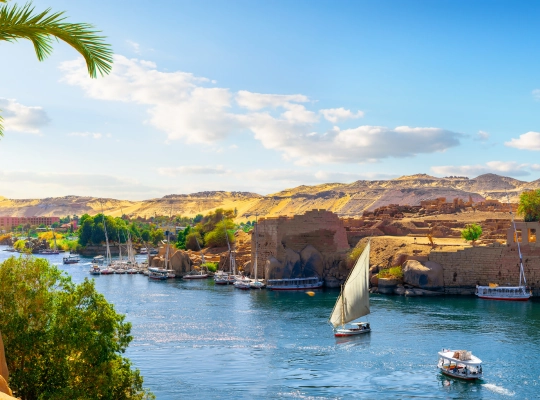 Nile River from Aswan