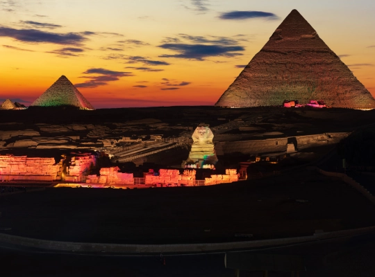 Sound and Light Show at the Giza Pyramids