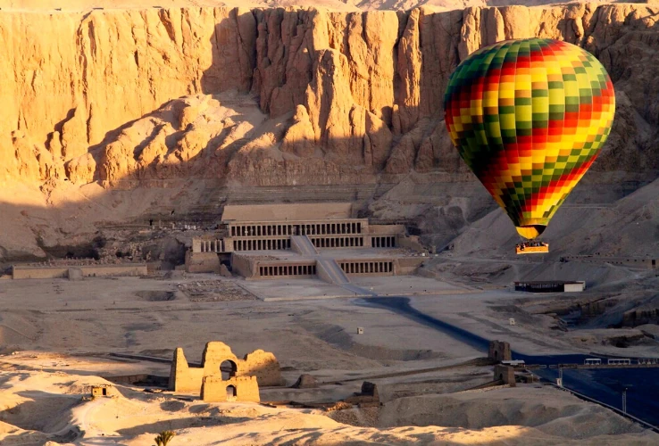 Hot Air Balloon Ride in Luxor, Egypt