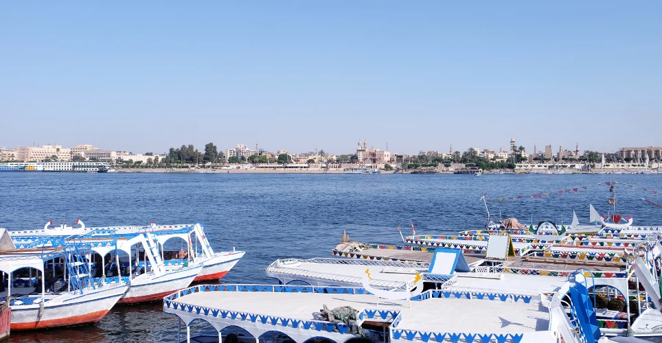 round-trip Nile cruise and pyramids