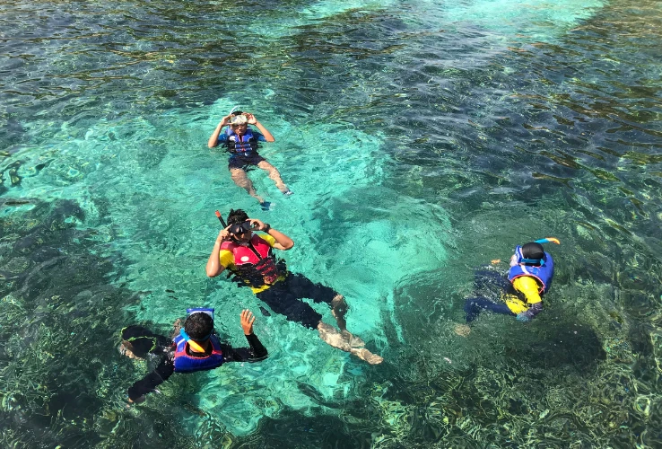 Snorkeling at Mahmya Island from Hurghada