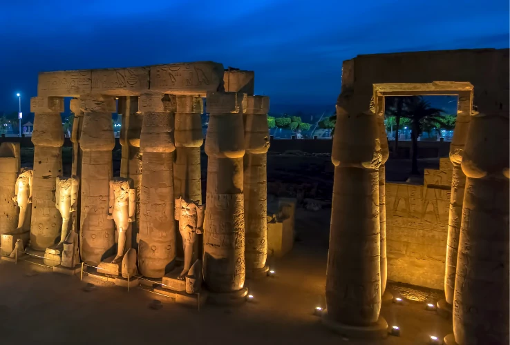 Sound and Light Show at Karnak Temple