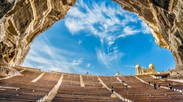 the cave church